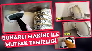 Bayram Temizliği  Buhar Makinesi ile Temizlik  Davlumbaz Ocak Temizliği [upl. by Amend]