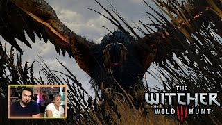 The Witcher 3  Beast of White Orchard Quest  Griffin Fight [upl. by Eelarol]