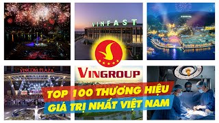 6 THƯƠNG HIỆU CHỦ CHỐT CỦA VINGROUP ĐƯỢC VINH DANH TRONG TOP 100 THƯƠNG HIỆU GIÁ TRỊ NHẤT VIỆT NAM [upl. by Armillia824]