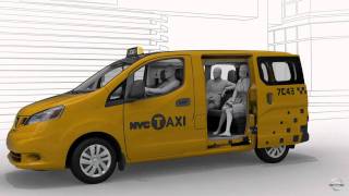 Nissan NV200 NY Taxi [upl. by Rydder]