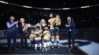 Alex Pietrangelos 1000th NHL Game Ceremony [upl. by Seraphim]