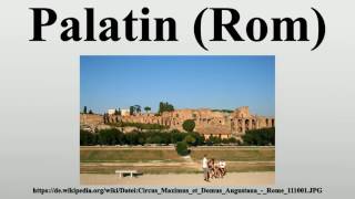 Palatin Rom [upl. by Urana242]