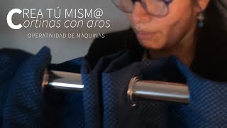 Cómo hacer CORTINAS CON AROS [upl. by Nylatsyrk]