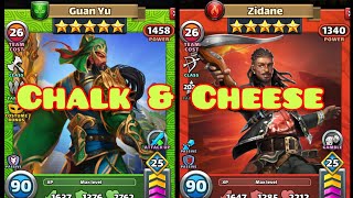 Empires amp Puzzles Guan Yu Costume amp Zidane Mo Minions  Mo Problems 😅 1 for the best amp 1 4 the rest [upl. by Spalla521]