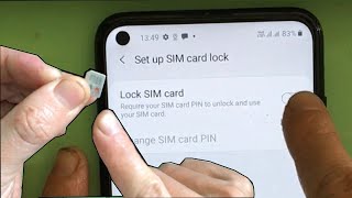 How to set up SIM card lock [upl. by Raquel]