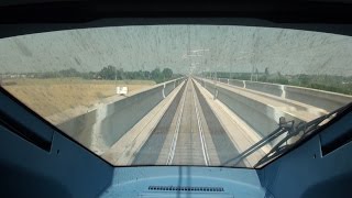 Frecciarossa 1000 il viaggio ad alta velocità in cabina di guida [upl. by Ahsital825]