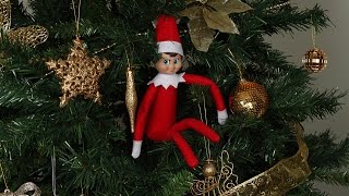 Elf on The Shelf  Hides in the Christmas tree [upl. by Okimat]