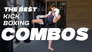 Best Kickboxing Combos For Beginners [upl. by Hebe109]