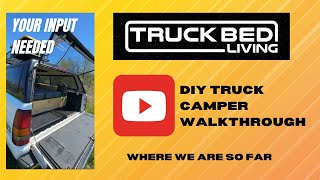 Truckbedliving Episode 3 My truck camper explained [upl. by Avevoneg721]