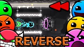 REVERSED Geometry Dash 21 All Levels 121 Latest Coins Reverse [upl. by Ella]