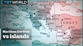 Maritime borders Two cases that back Turkeys stance in the Aegean Sea [upl. by Volny704]