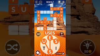 Wordscapes Rock 7  Wordscapes Answers [upl. by Neit78]