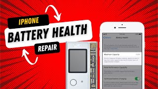 How to repair battery health on iPhone 11 Pro Max using I2C Programmer tool [upl. by Hui661]