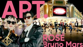 KPOP IN PUBLIC ROSÉ amp Bruno Mars  APT Dance Choreography and Cover by BLACKSI from Vietnam [upl. by Hnah]