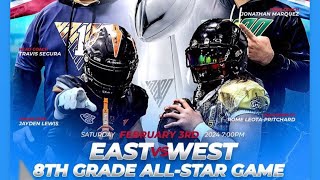 2024 1 Vizion 8th Grade AllStar Game Highlights [upl. by Anailuig163]