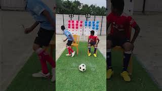 Who will win football skill on chair [upl. by Cianca]