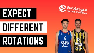 Euroleague Fantasy  First Double Week Shenanigans [upl. by Leonore]