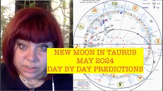 NEW MOON DAY BY DAY PREDICTIONS FOR MAY 2024 ANCIENT ASTROLOGY IMPORTANT EVENTS [upl. by Ithaman37]