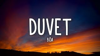 Bôa  Duvet Lyrics [upl. by Halak]