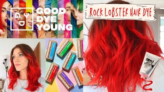 Good Dye Young Rock Lobster SemiPermanent Hair Dye Review [upl. by Rolfe]