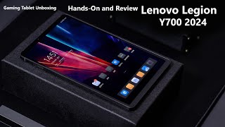 New Tablet 2024 Lenovo Legion Y700 2024 Gaming Tablet Unboxing HandsOn and Review [upl. by Woodrow]