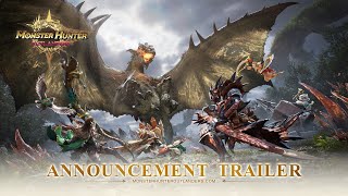 Monster Hunter Outlanders  Official Announcement Trailer Reveal [upl. by Rebecka]