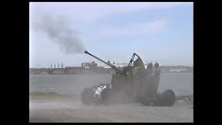 Bofors 40 mm L60 firing [upl. by Clovis772]