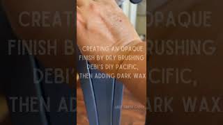 Creating an opaque finish using Debis DIY Cottage Colors amp Dark Wax [upl. by Pfaff]