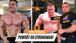 RADZIK ZNÓW NAMIESZA W STRONGMAN  KFD PODCAST [upl. by Skrap]