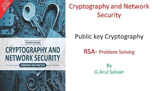 RSA Algorithm Problem Solving part [upl. by Bocyaj]