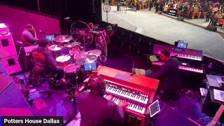 The Potters House Dallas Band Pit feat Gaye Arbuckle [upl. by Narhet]