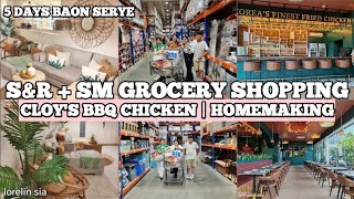 SampR  SM Grocery Shopping  CLOYS BBQ Chicken Store Completed  A Week of Baon Serye  Lorelin Sia [upl. by Laurella]