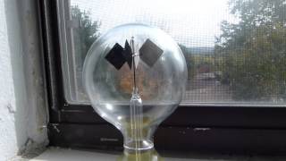 1970s Crookes Radiometer AKA quotSolar Millquot [upl. by Noryt]