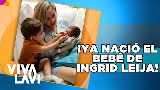 Â¡Ingrid Leija ya es mamÃ¡ por segunda vez  Vivalavi [upl. by Viridi]