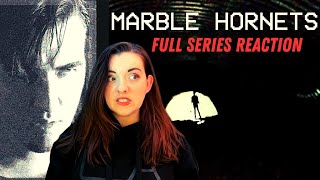 Marble Hornets  ENTIRE SERIES First Time Reaction [upl. by Any]