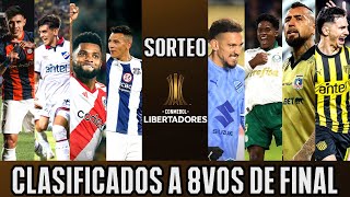 ASÍ SERÁ EL SORTEO DE LOS 8VOS DE FINALLIBERTADORES 2024EQUIPOS y CALENDARIO [upl. by Reema]