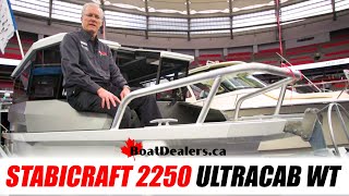 StabiCraft 2250 Ultracab WT fishingboat walkaround [upl. by Lorinda92]