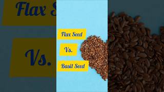 Flax Seeds VS Basil Seeds Which One Will SUPERCHARGE Your Health  Health Benefits Comparison [upl. by Gelasias705]