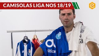 Camisolas FC PORTO e BENFICA 20182019 [upl. by Aicsile]