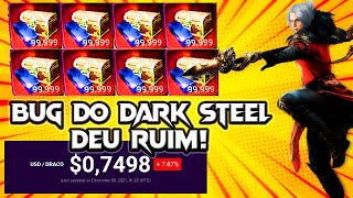 BUG DO DARK STEEL QUEBROU O DRACO  MIR4 [upl. by Cassondra]