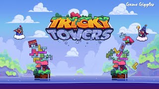 Tricky Towers Gameplay – The Ultimate Block Stacking Challenge [upl. by Norvun]