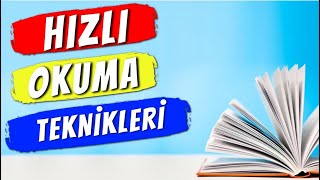 HIZLI OKUMA TEKNİKLERİ  ANLAYARAK HIZLI OKUMA [upl. by Gnud]