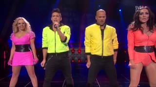 Alcazar amp Danny Saucedo  Alcazar Medley Live  Melodifestivalen 2013  semi [upl. by Justis]