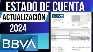 Descargar estado de cuenta BBVA desde la aplicación [upl. by Ekenna]