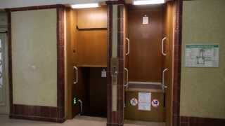 Paternoster Aufzüge von FlohrOtis in Rathaus Schöneberg Berlin 1080p [upl. by Colwell813]