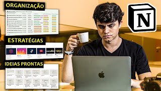 Como PLANEJAR amp ORGANIZAR seus VÍDEOS  Notion para Social Media [upl. by Alexander]