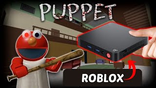 Jogando ROBLOX no Mini PC T4 PRO Rodando Liso [upl. by Yrellav683]