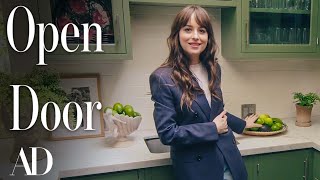 Inside Dakota Johnsons Serene Hollywood Home  Open Door  Architectural Digest [upl. by Aiynat]