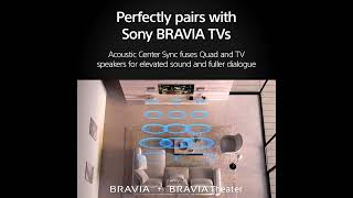 Sony BRAVIA HTA9M2 Theater Quad Home Theater System Review Immersive Sound Experience [upl. by Ellerehc]