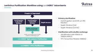 Minimizing Lentiviral Vector Loss During the Purification Process [upl. by Eeluj]